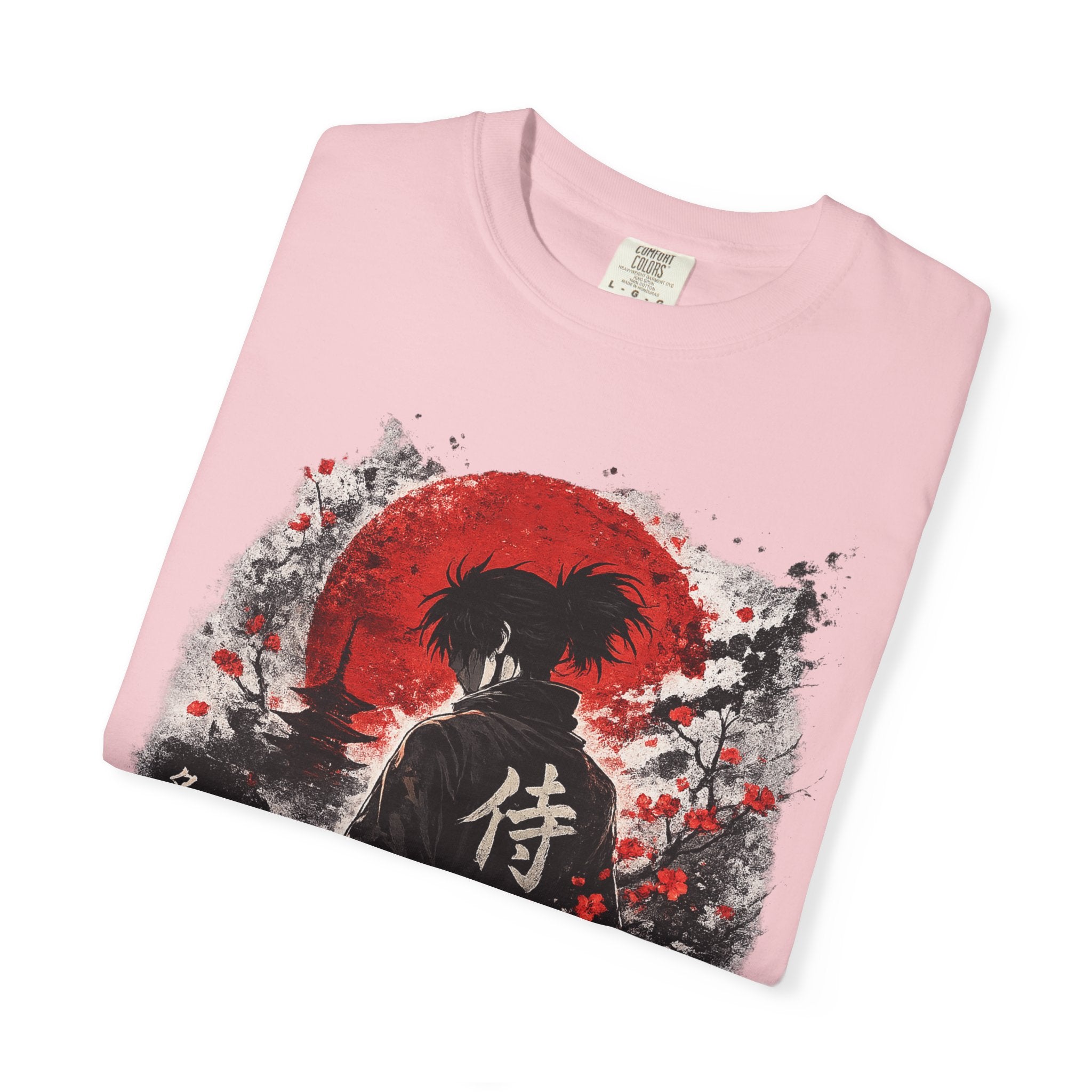 Samurai Silhouette T-Shirt — Japanese Warrior Graphic Tee