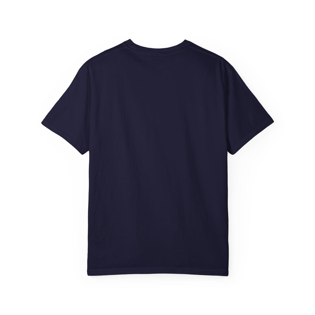 Anime Shadow Graphic T-Shirt — Purple Manga Character Tee