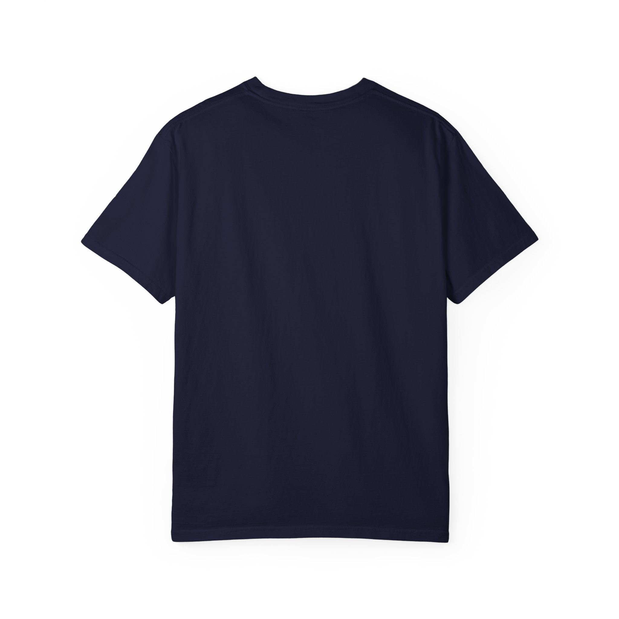 Anime Shadow Graphic T-Shirt — Purple Manga Character Tee