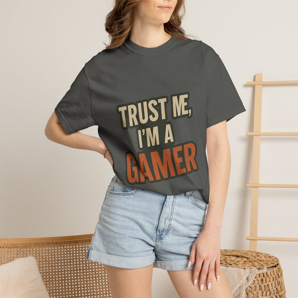 Gamer T-Shirt — "Trust Me, I’m a Gamer" Graphic Tee