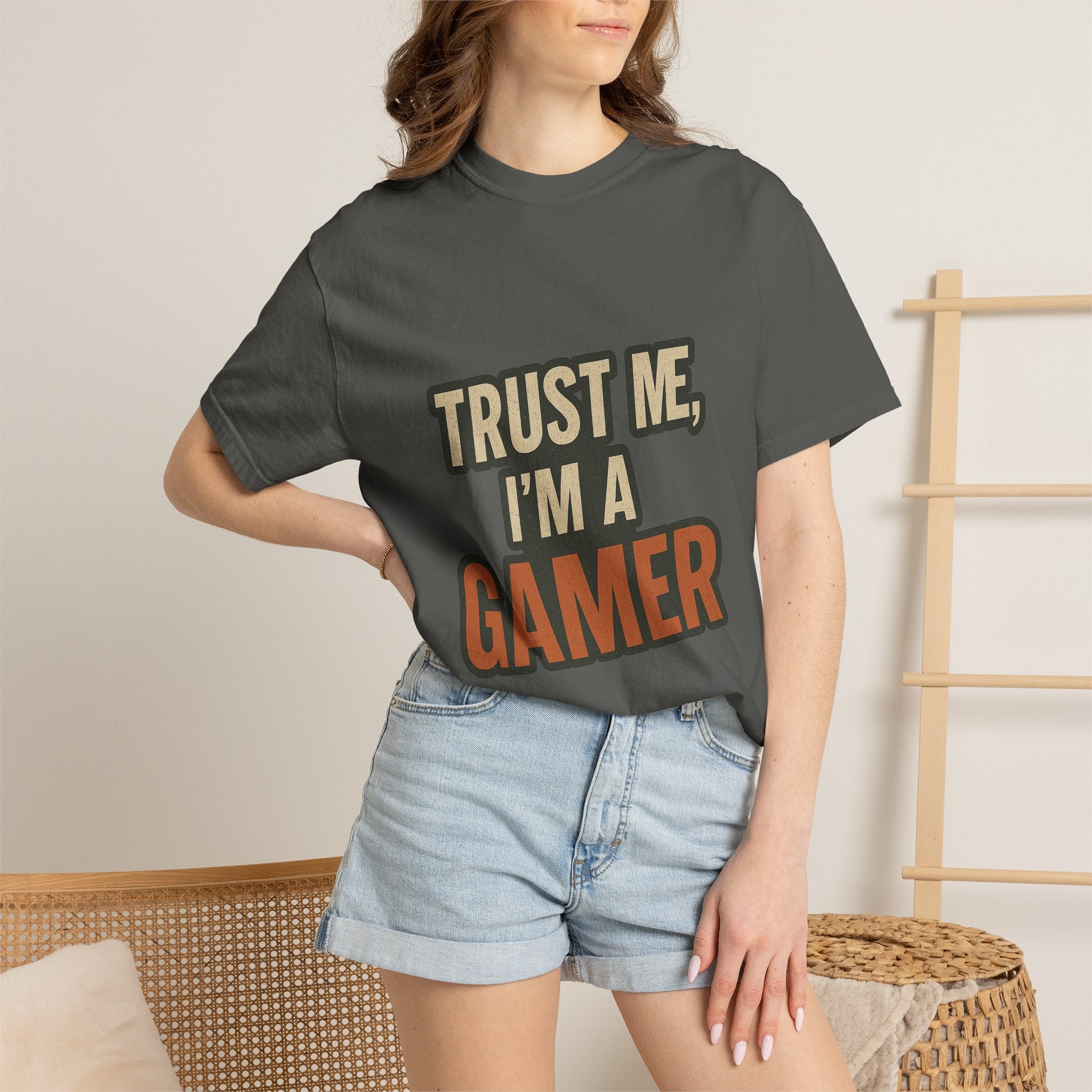 Gamer T-Shirt — "Trust Me, I’m a Gamer" Graphic Tee