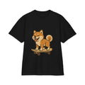 Shiba Inu Skateboard T‑Shirt — Cute Dog Skateboarder Graphic Tee