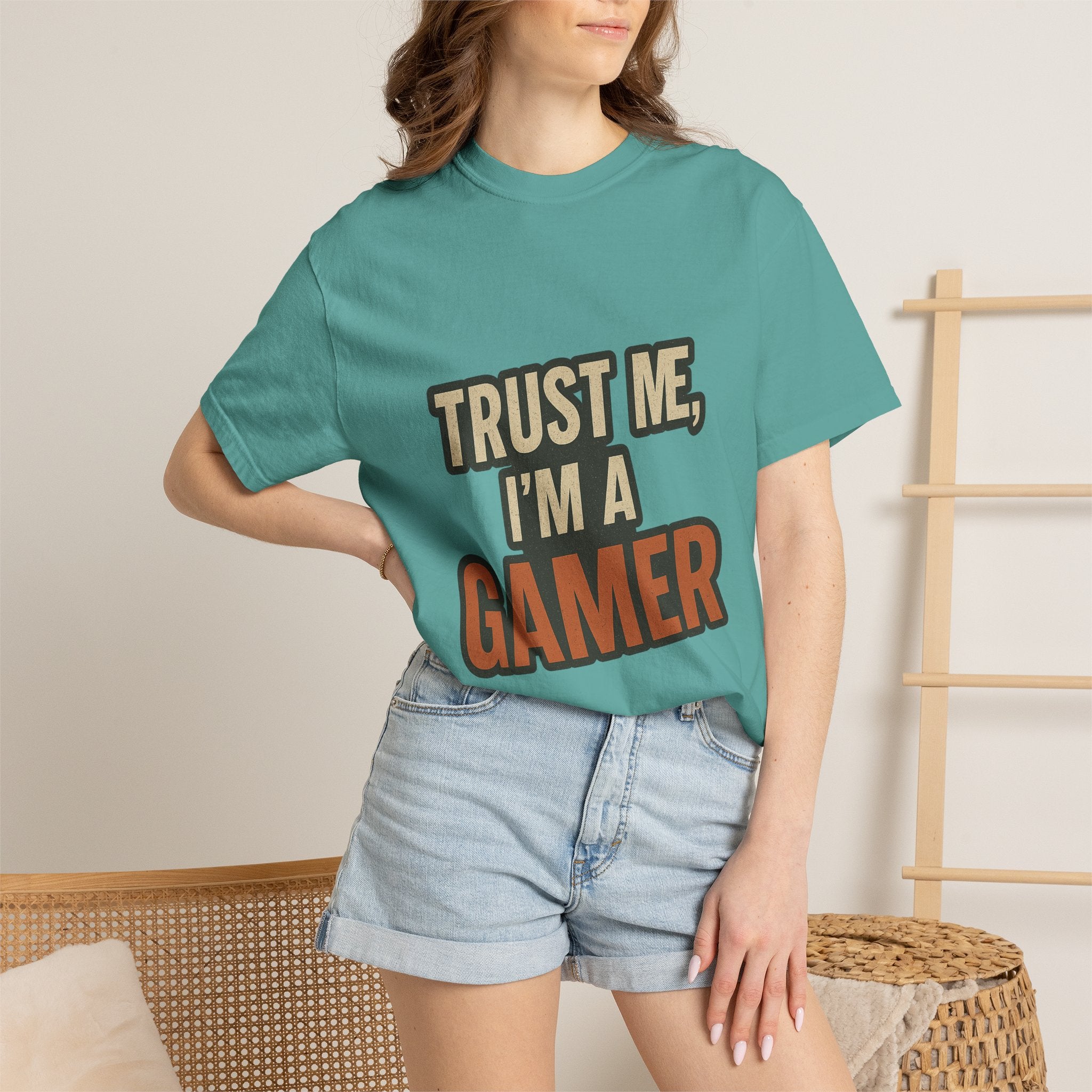 Gamer T-Shirt — "Trust Me, I’m a Gamer" Graphic Tee
