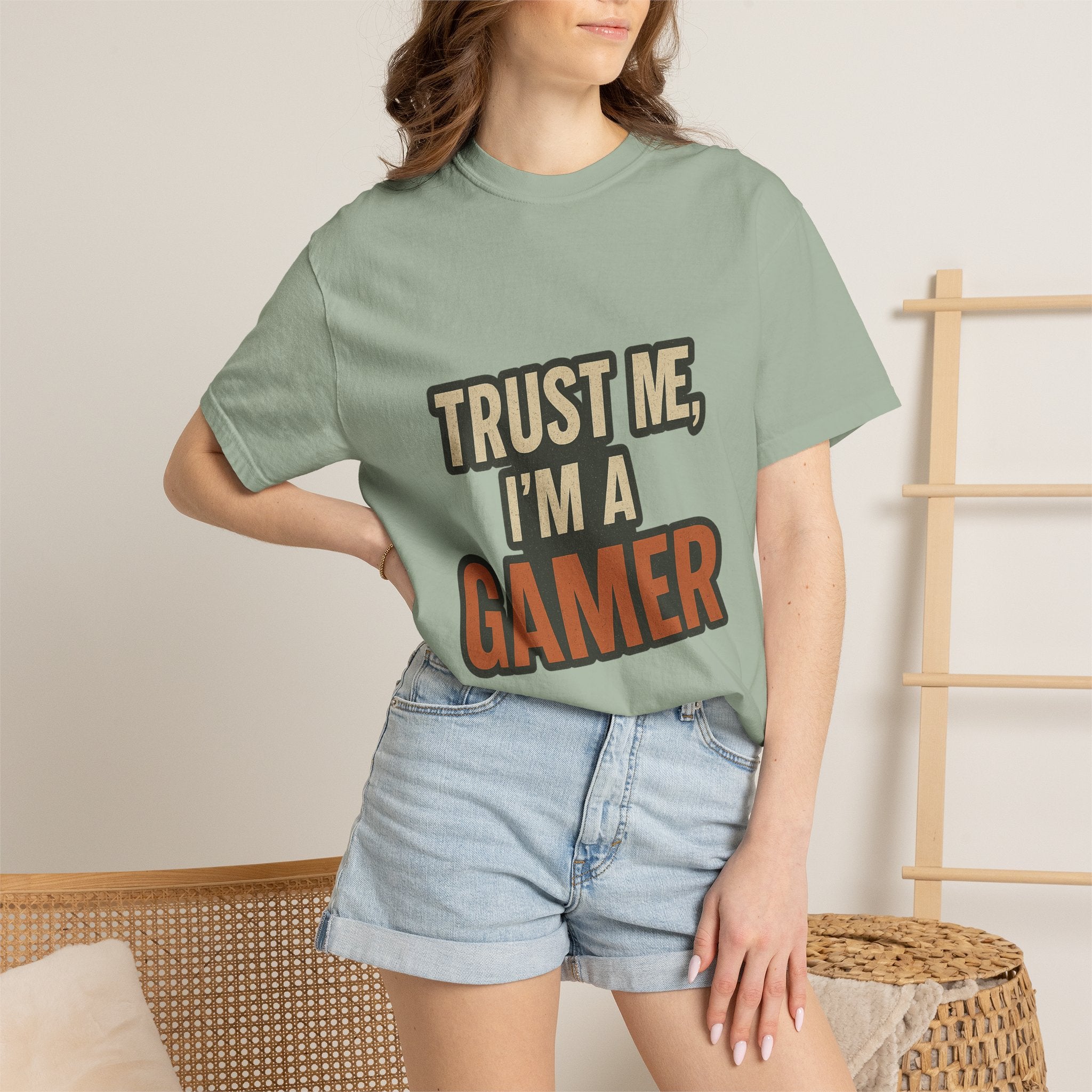 Gamer T-Shirt — "Trust Me, I’m a Gamer" Graphic Tee