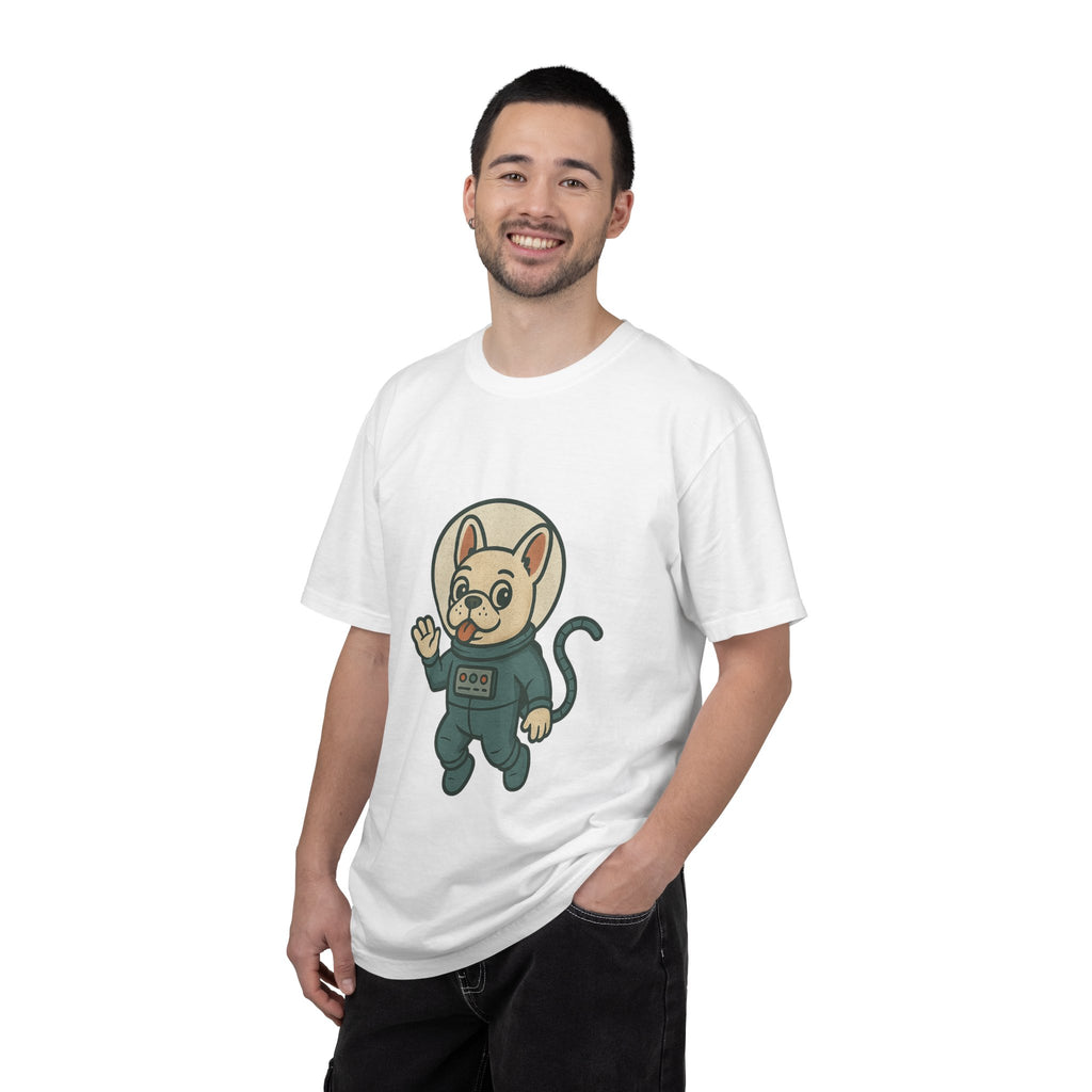 Astronaut French Bulldog T-Shirt — Cute Space Dog Graphic Tee