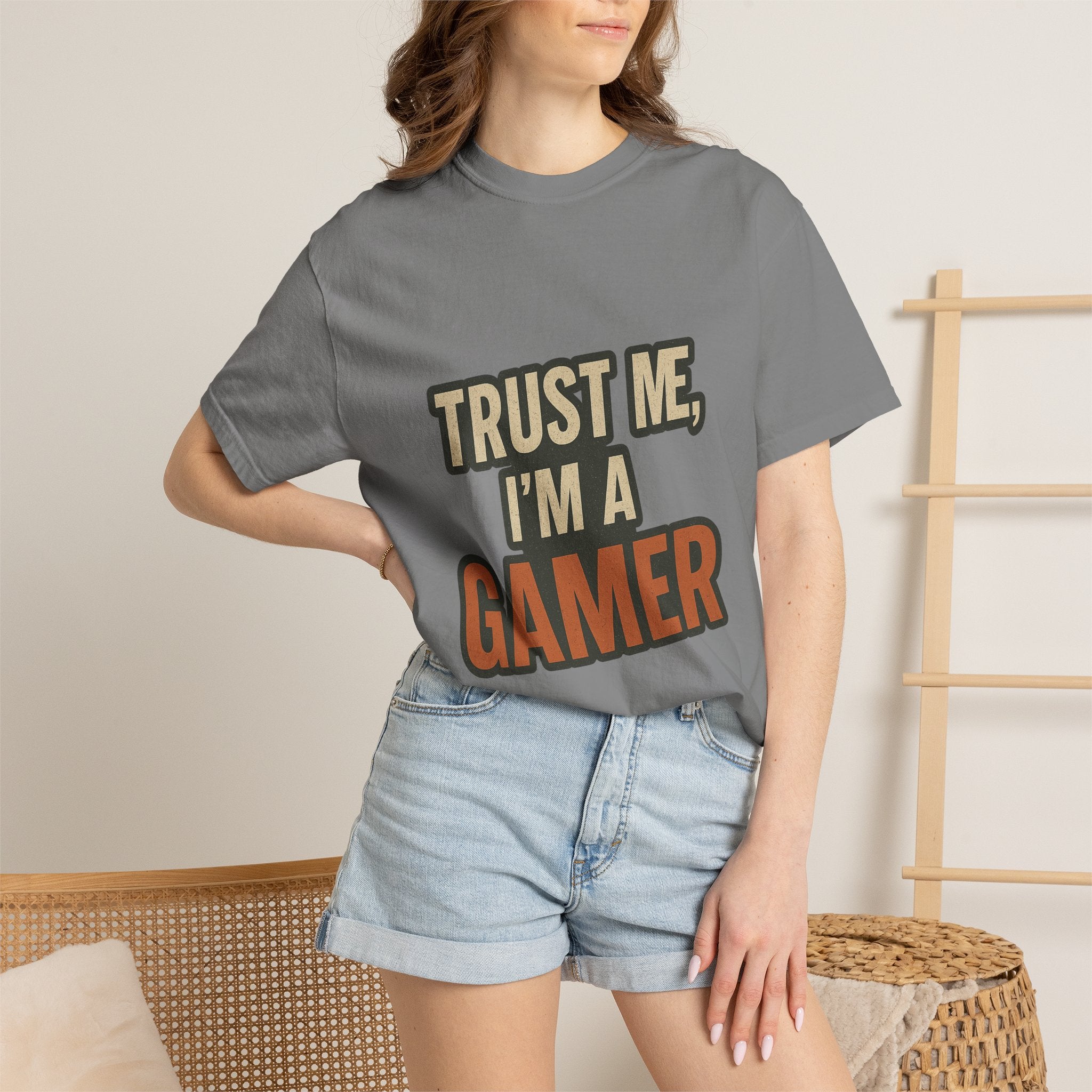 Gamer T-Shirt — "Trust Me, I’m a Gamer" Graphic Tee