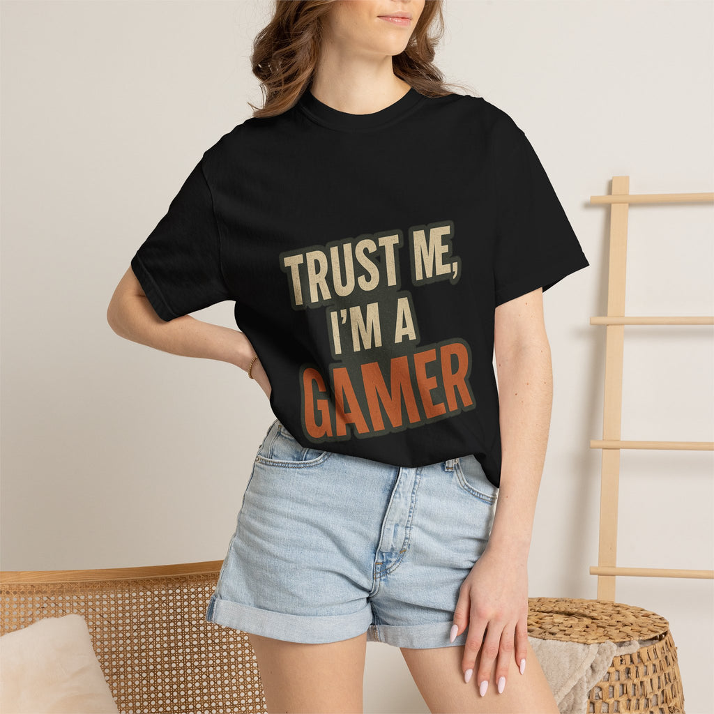 Gamer T-Shirt — "Trust Me, I’m a Gamer" Graphic Tee